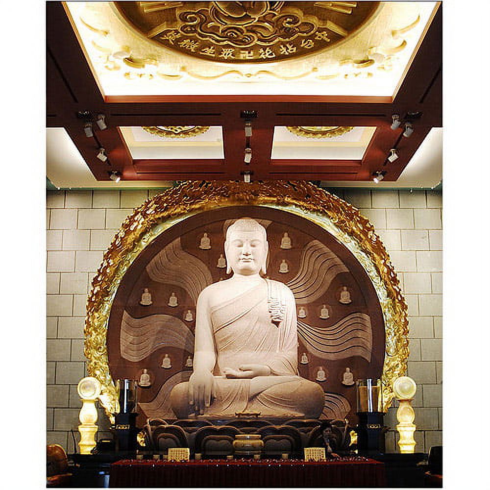 Trademark Art "Buddha" Canvas Art by Kurt Shaffer, 26x32